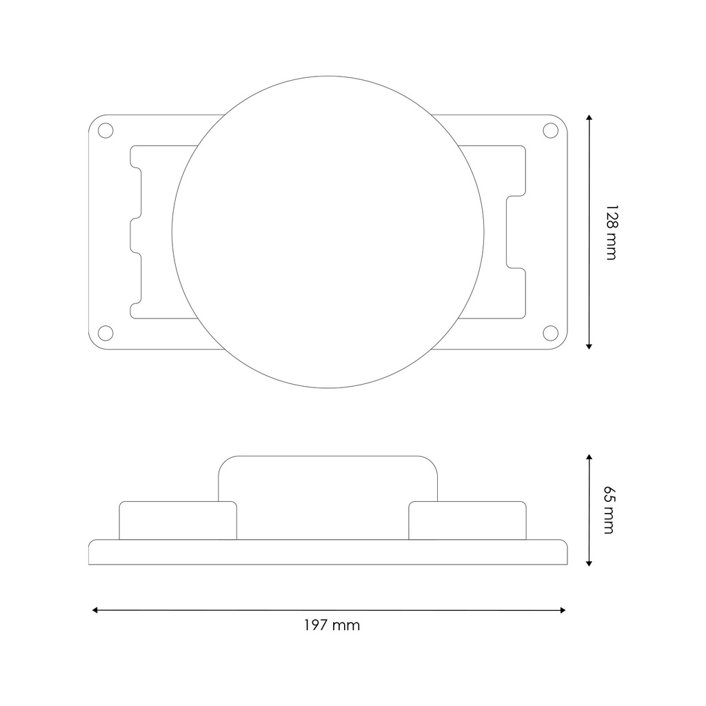 Fuente de Alimentación 60W 12VAC Ip67 Para Piscina. Mod. LM2261