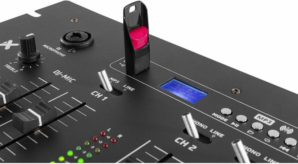 Mesa de mezcla 5 canales USB bluetooth MP3 Vonyx. Mod. STM2500