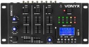Mesa de mezcla 4 canales USB bluetooth MP3 Vonyx. Mod. STM3030