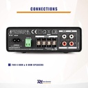 Amplificador Bluetooth USB FM 30W 12V/220V Power Dynamics. Mod. PDC30