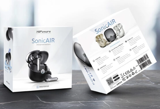 Auriculares inalámbricos Bluetooth TWS SONIC AIR Hifuture. Mod. SONIC AIR