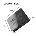 Splitter distribuidor HDMI 1 a 2 Acoustic Control . Mod. SPHDMI