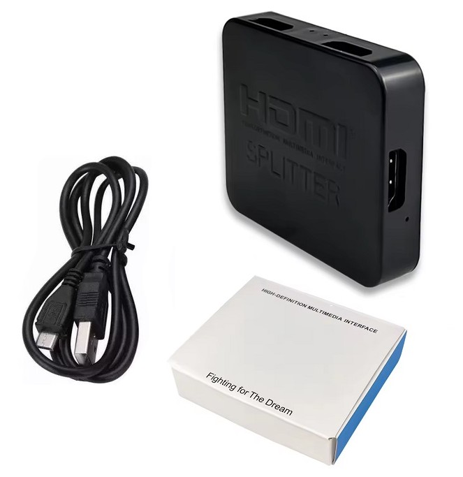 Splitter distribuidor HDMI 1 a 2 Acoustic Control . Mod. SPHDMI