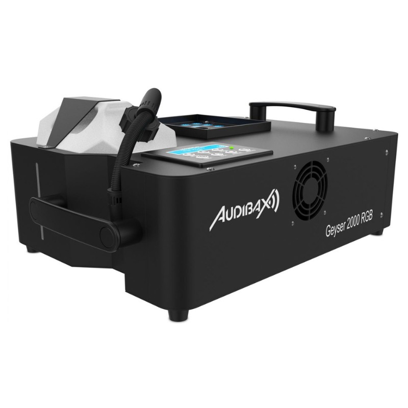 Máquina de Humo Profesional LED 2000W Audibax. Mod. GEYSER 2000 RGB