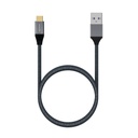 Cable USB 3.1 10Gbps con conector tipo USB-C aluminio 2 metros. Mod. A107-0633
