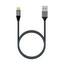 Cable USB 3.1 10Gbps con conector tipo USB-C aluminio 1 metro. Mod. A107-0631
