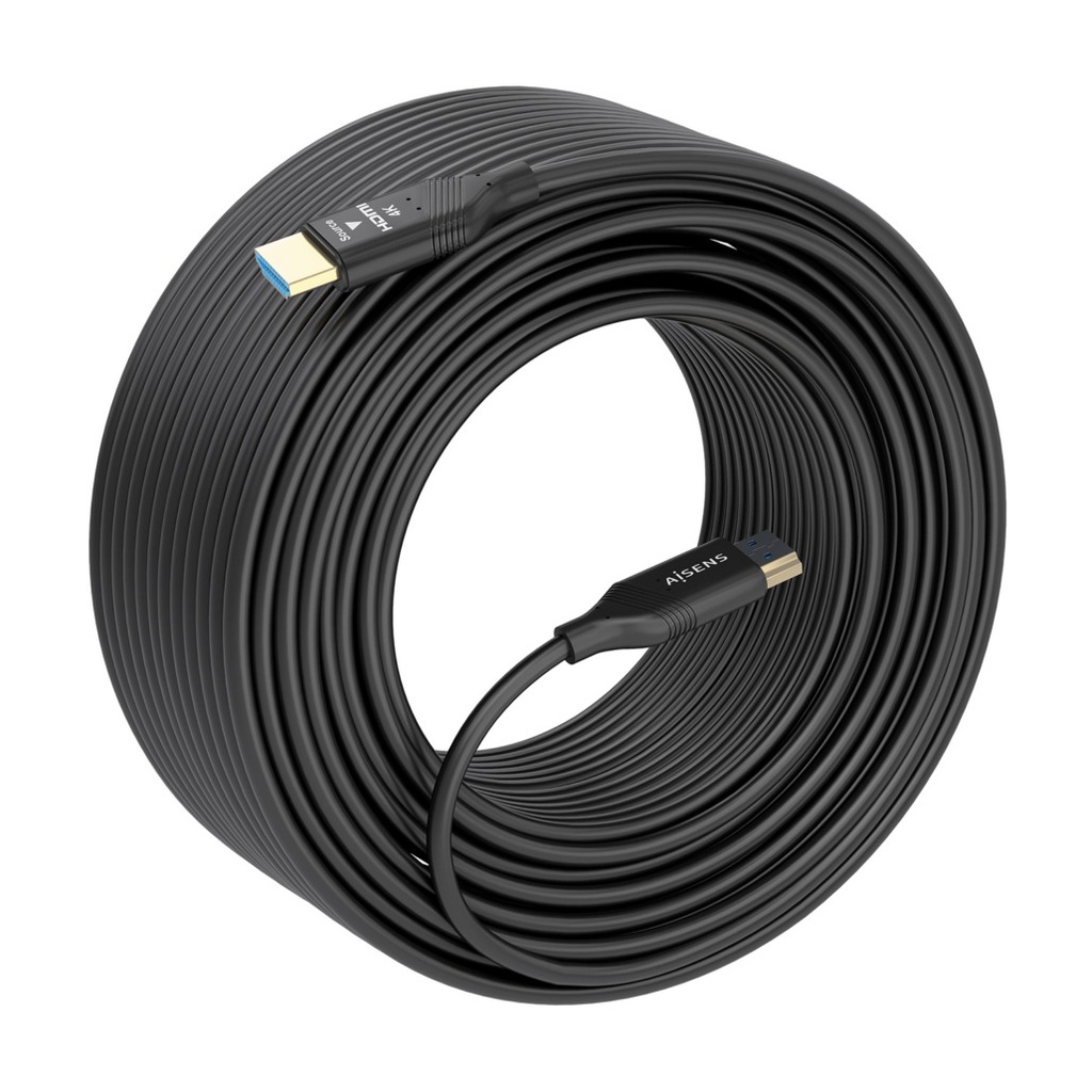 Cable HDMI de Alta Velocidad con Óptica Activa AOC con Ethernet 30m. Mod. A148-0932