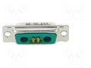 Conector D-Sub 7 pin hembra soldar. Mod. DA7W2SA00LF