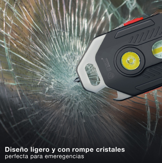 Linterna LED COB de seguridad 10W. Mod. 201825025