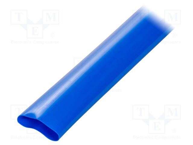 Tubo termorretractil 38 mm azul 1 metro. Mod. RCH1-38/19X1-N