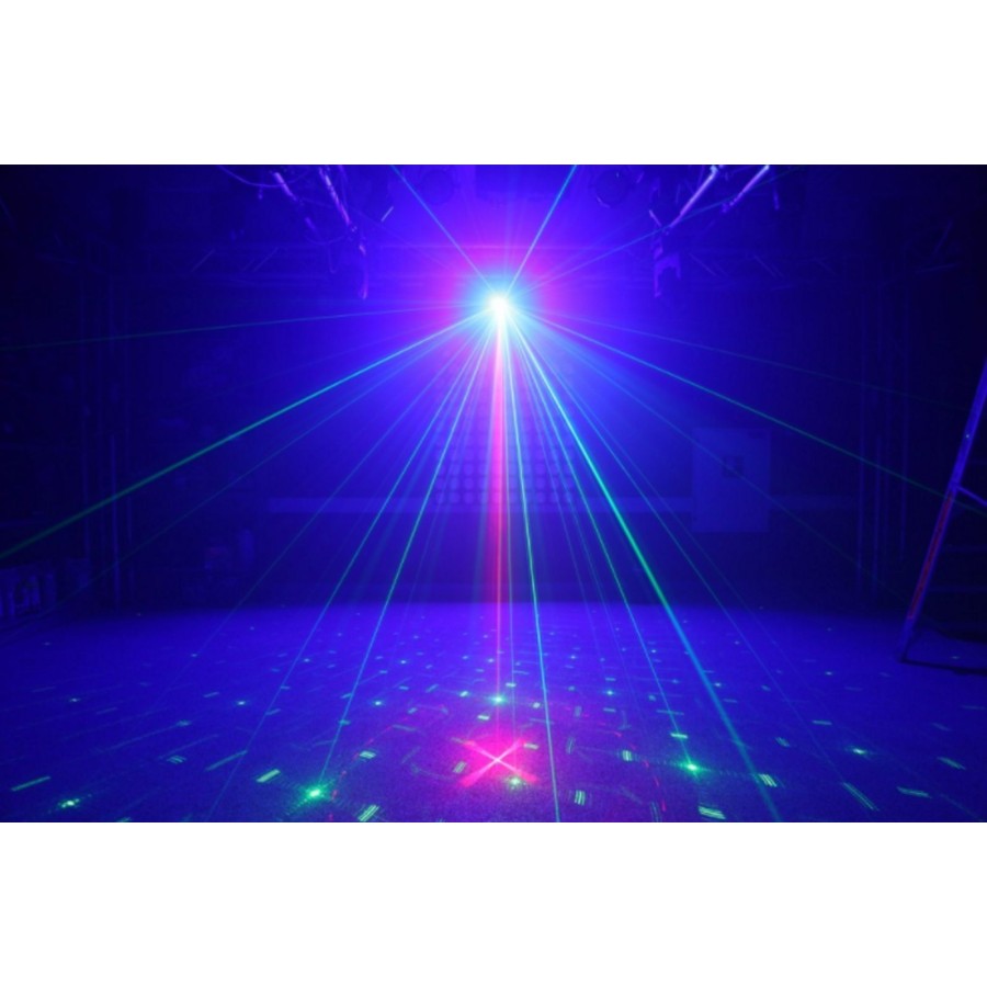 Doble laser RG Gobo 3W Blue LED Surtur II. Mod. 152.630