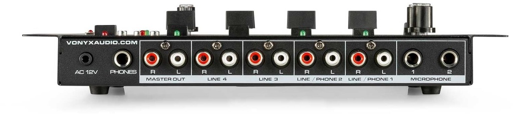 Mesa de mezcla 4 canales USB MP3 bluetooth Vonyx. Mod. STM3025B