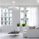 Ventilador de Techo Led White Heer Smart ø107 Cm. Mod. LM8837