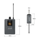 Pack 2 micrófonos de diadema inalámbrico UHF Audibax. Mod. Missouri Free Head Dual UHF