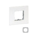 Marco 1 elemento blanco nieve SIMON 27. Mod. 2700610-030