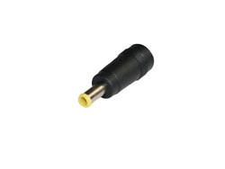 [0263HAVA] Adaptador Jack Hembra alim. 5.5x2.1 - Jack Macho alim. 5.5x3.0 c/pin interior. Mod. 0263/H