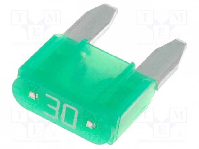 Fusible coche mini 30A 32V 10,9mm. Mod. 0297030.WXNV