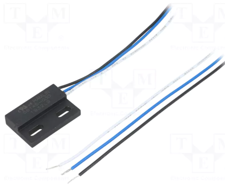 [5914503057145000] Relé contacto magnético 3 hilos 5W con imán. Mod. 5914503057145000