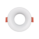 Aro empotrable aluminio blanco HALO 50mm. Mod. 323BL