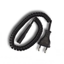 Cable rizado de red Europa a tipo afeitadora 1.8 metros. Mod. CXR105018