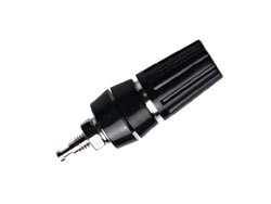 Hembrilla 4 mm negra. Mod. 0814