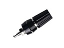 Hembrilla 4 mm negra. Mod. 0814