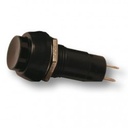 INTERRUPTOR ROSCADO REDONDO 2A/250V NEGRO. Mod. 0940