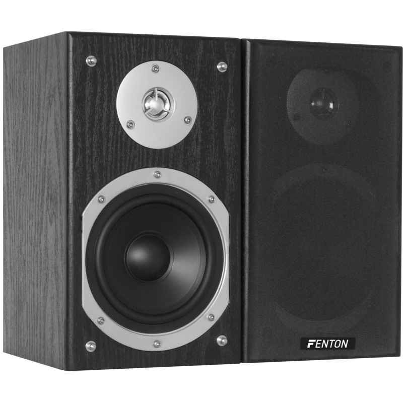 Altavoz de Estanteria HiFi 5" Negro Pareja Fenton. Mod. SHFB55B