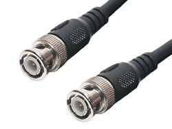Conexión Video con dos BNC Macho a RCA Macho. Cable RG-59. 1.2 metros. Mod. 1040