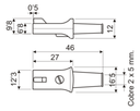 Clavija pilas red. Mod. 10.660/N