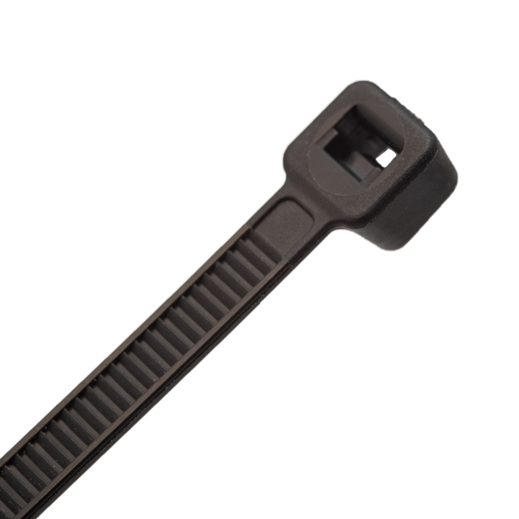 Brida nylon 380x7.6mm (100Und.) negra. Mod. BR76380N