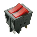 Interruptor unipolar doble tecla. Mod. 45037