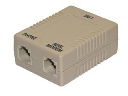 [1236AAVA] Adaptador Splitter línea ADSL Mod. 1236-A