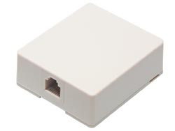 [12608AVA] Caja modular telefónica salida lateral rj45 8P 8C Mod. 1260/8
