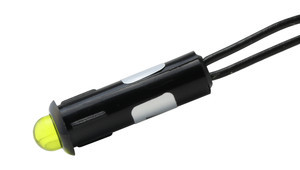 [127275AEDH] Piloto LED Amarillo 5mm 220V Mod. 12.727/5/A