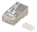 Conector modular RJ45 macho CAT7 UTP/FTP 50u. Mod. CON1159