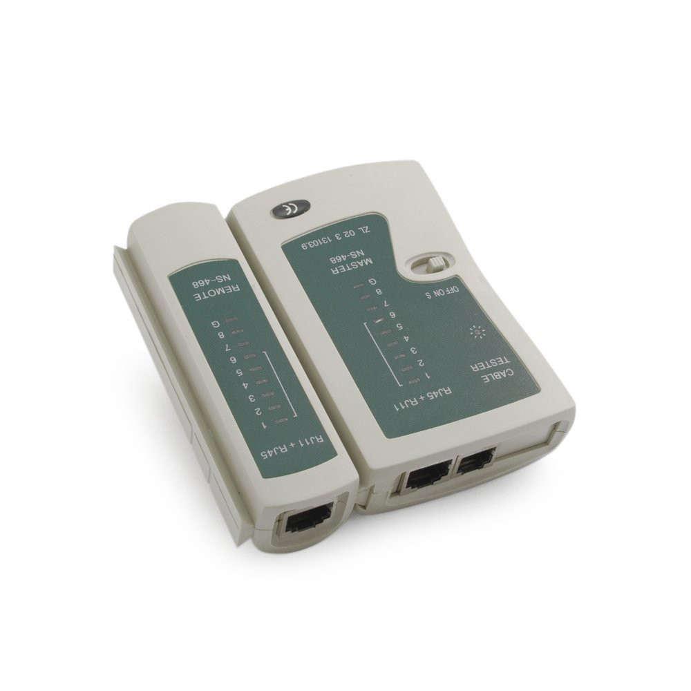 [1299AVA] Comprobador Tester de cable LAN RJ45 RJ11. Mod. 60196