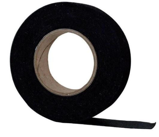 Cinta Aislante TELA 19mm x 25m NEGRA. Mod. 13231925