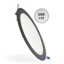 Downlight Panel Led Circular Negro 20W Cct. Mod. LM5583