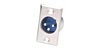 [1520AVA] Conector macho canon (XLR) para chasis con fijación a tornillo 1196