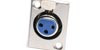 [1525AVA] Conector hembra canon (XLR) para chasis con fijación a tornillo 1525