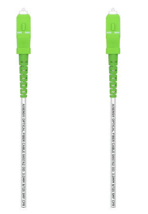 Cable fibra óptica. SC/APC-SC/APC. 9/125 7 metros. Mod. A152-0497