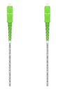 Cable fibra óptica. SC/APC-SC/APC. 9/125 7 metros. Mod. A152-0497