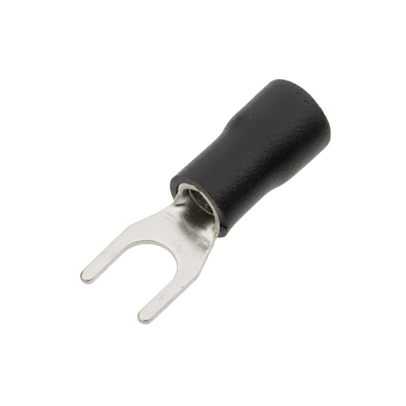 [2040113ELG] Terminal de horquilla preaislado M5 2.5mm² a 4.0mm² negro. Mod. 2040113