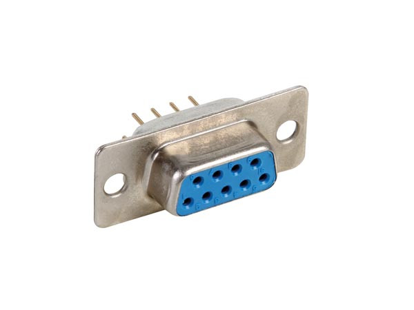 [19059AVA] CONECTOR SUB-D HEMBRA - 9 CONTACTOS SOLDABLES MOD. 1905/-9
