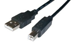 Conexión USB. Macho A - Macho B. 5 metros. Mod. WIR703