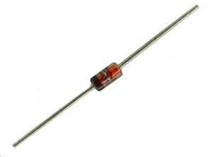 [1N60ELM] Diodo detector de germanio 1N60P, detección de radio FM, AM, TV. Mod. 1N60