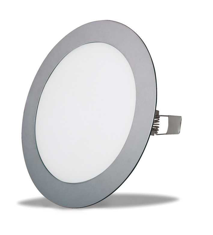 [201830CWLED] Downlight empotrable LED 18W redondo cromo mate. Mod. 201830CW