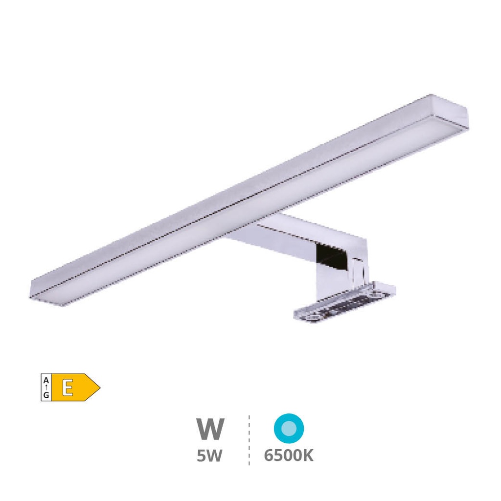 Aplique Led baño 5w 6500k Amnes IP44 GSC. Mod. 203800046