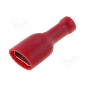 [CON5005] Terminal faston completamente aislado hembra 0.25 a 1.5 mm². Mod. ASFDFD125250